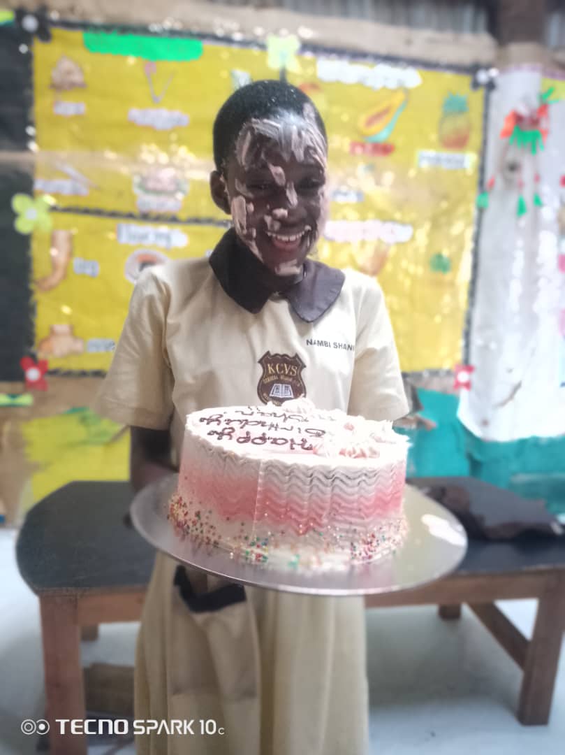 Celebration of birthday in kawempe Central vision